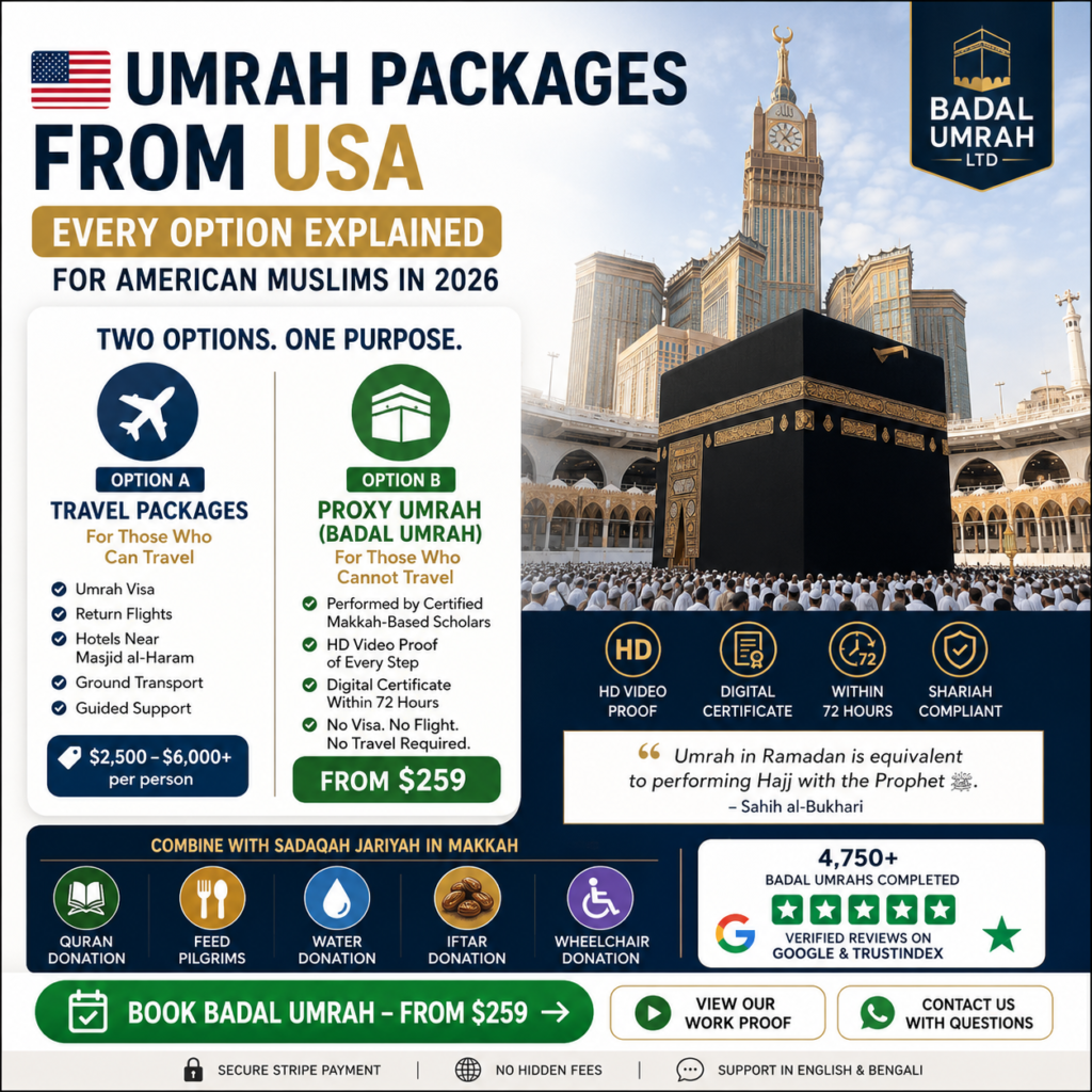 umrah packages from USA