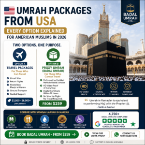 umrah packages from USA