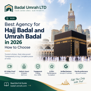 Best Hajj Badal Agency in 2026
